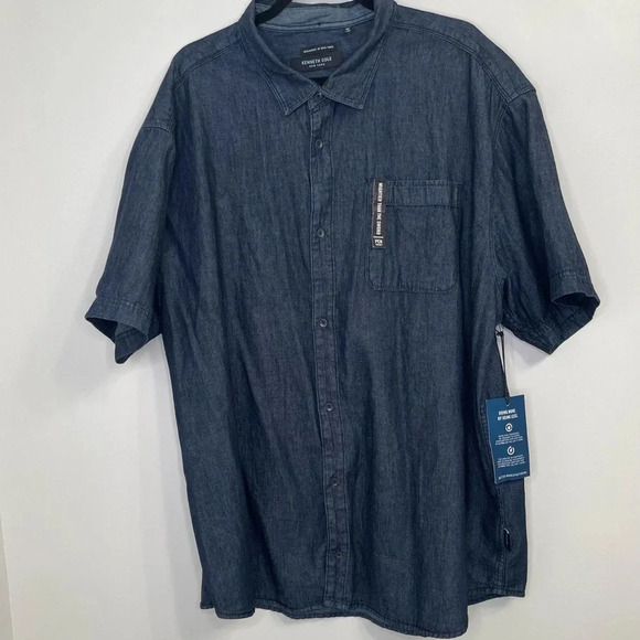 Kenneth Cole Men’s Denim Skirt Size 4X - Picture 1 of 5